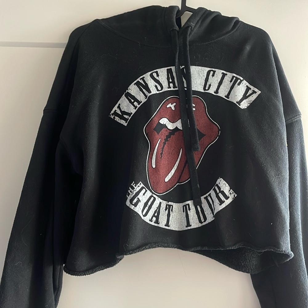 Cropped sweatshirt
